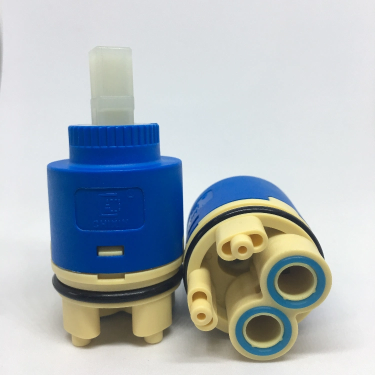40mm 3-Steps Water-Saving Ceramic Faucet Cartridge Diverter Cartridge for Cartridge Faucet (C40G-2/3)